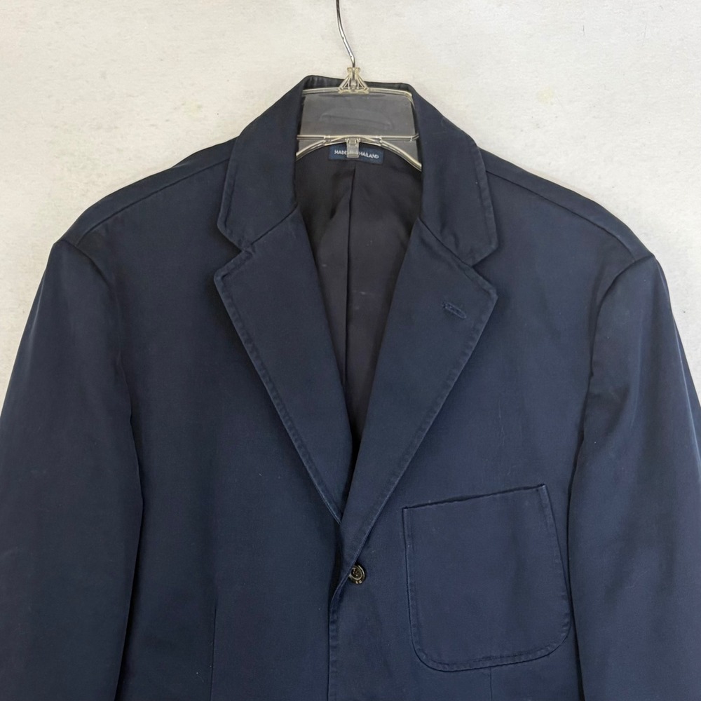 Polo by Ralph Lauren Dark Navy Cotton Sport Coat - Picture 3 of 12